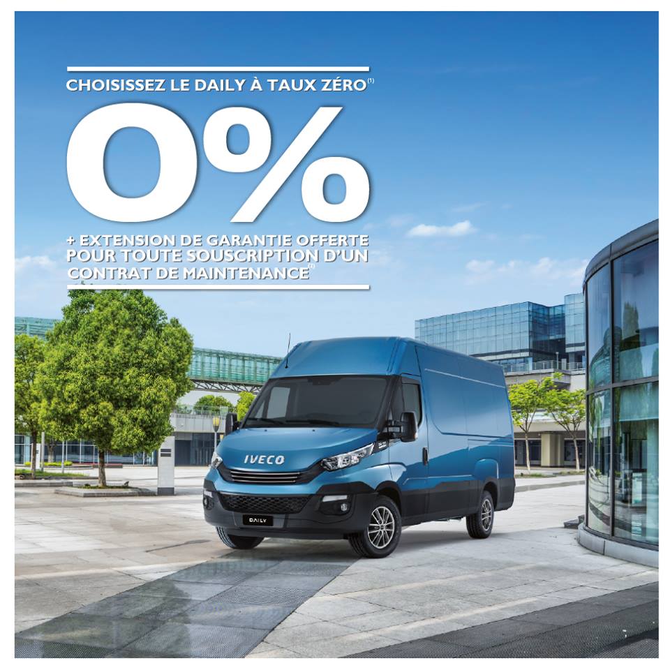 Chabas IVECO part en campagne avec le Daily