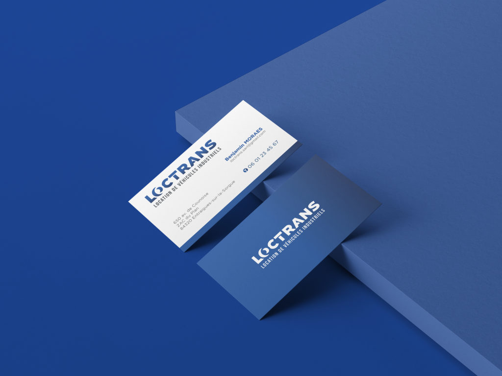 Loctrans, identité visuelle logo