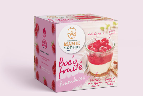 Mamie Sophie PMS, packaging dessert