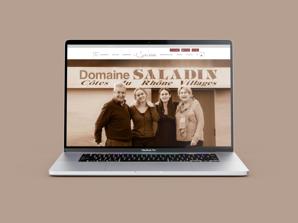 Domaine Saladin E-commerce