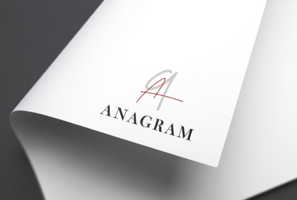 Anagram branding marque vin