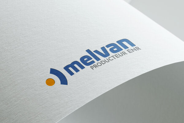 Logo identité visuelle Melvan